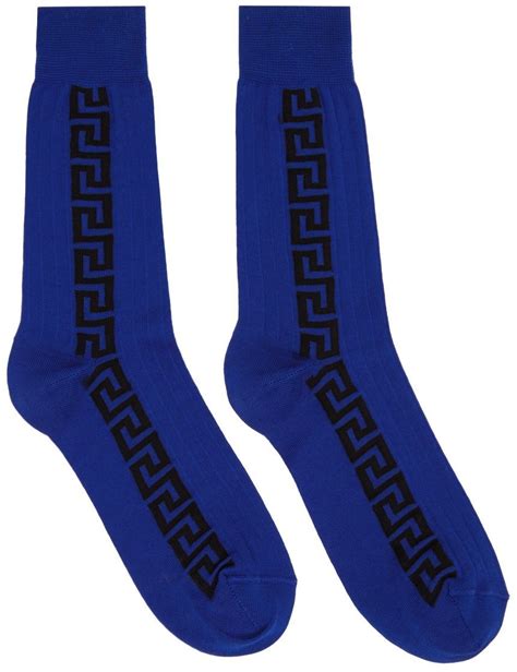 blue versace socks|versace socks price.